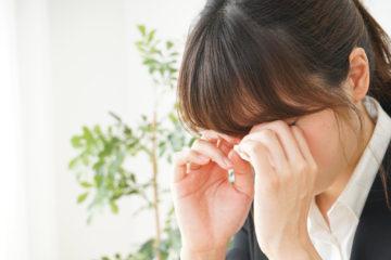 結膜炎で目やにが出ていることも？